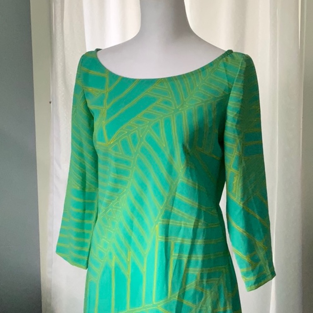 Botanical Print Dress - XS